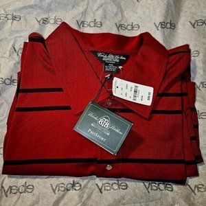 NEW BROOKS BROTHERS PRO SPORT LONG SLEEVE COUNTRY CLUB POLO RUGBY SHIRT XXL